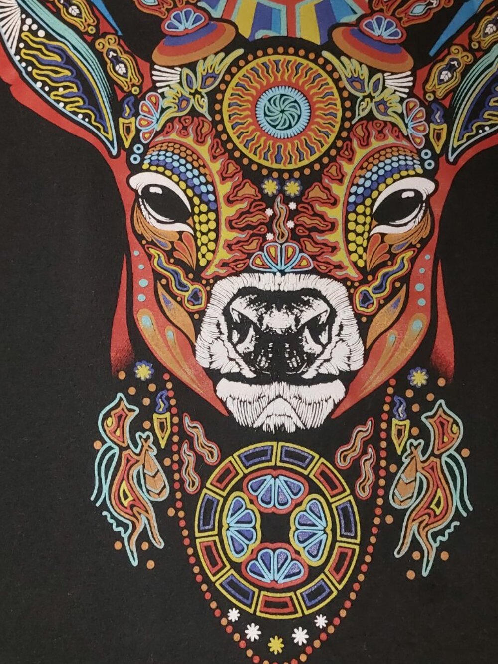 MÉXICO E MÁRICO Sacred Deer T-Shirt Medium - Picture 3 of 5